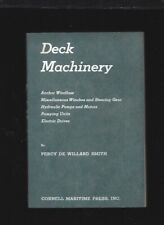 DECK MACHINERY. ANCHOR WINDLASS PUMPING UNITS WINCHES Percy De Willard Smith