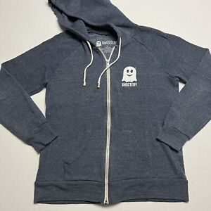 Ghostery Full-zip Hoodie Sweatshirt in Htr. Blue Size: L