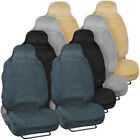 Scottsdale High End Front Car Seat Covers - High-Back Bucket Seats No Headrest (For: Honda S2000)