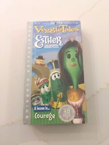 VeggieTales Esther: The Girl Who Became Queen VHS Brand New Factory Sealed✅