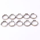 100PCS 1/2 PEX 17.5mm Stainless Steel Clamp Cinch Rings Crimp Pinch Fitting