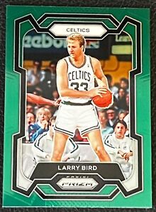 New ListingLarry Bird 2023-24 Panini Prizm GREEN Boston Celtics basketball NBA #189