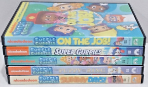 5 DVD Lot Bubble Guppies Nickelodeon Childrens Kids, NO DUPLICATES ~ ALL TESTED