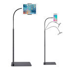 Stand Floor Stand Height-Adjustable Gooseneck for 4-10.6 Inch Tablets Phone iPad