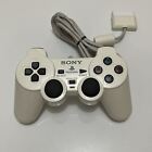 Genuine Official Sony PlayStation PS2 Dual Shock Controller Ceramic White