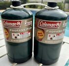 Coleman Propane Camping Fuel Pressurized Cylinderd 16.4 Oz. per Can  (2 Pack)