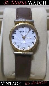 ✨VINTAGE✨ St. Marin Wrist Watch - Quartz - Hong Kong Movt