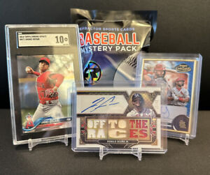 MLB Baseball Hot Pack! 20 Card!🔥 1 GRADED CARD/ AUTO ! 14 RCs! 5 Parallel 🔥