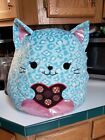 Squishmallow 24 Inch Caitroina Blue Leopard Cat With Chocolate