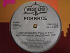 FORRRCE - KEEP ON DANCIN' 12'' RARE 1982 US WEST END 1ST PRESS, FUNK SOUL DISCO