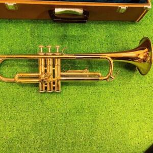 YAMAHA Trumpet YTR-332 with Hard Case Brass Beginner Used