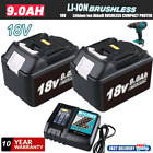 For Makita 18V 6000mAh BL1860 LXT Li-Ion 9Ah Battery /Dual charger BL1830 BL1850