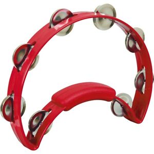 RhythmTech Solo Tambourine Red