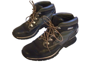 Timberland leather chukka hiking boots womens size 10 M green black