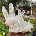 6.25LB A+++Large Natural white Crystal Himalayan quartz cluster /mineralsls 797