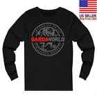 Garda World Logo Unisex Long Sleeve Black T-Shirt Size S to 5XL