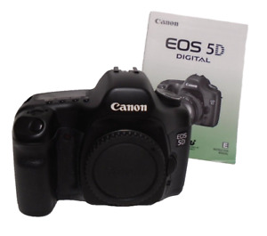 Canon EOS 5D 12.8MP Digital SLR Camera - Black (Body Only)