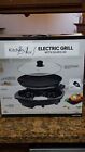Kitchen Ace Electric Grill With Glass Lid, 14