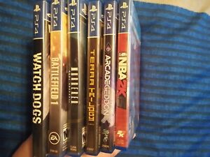 ps4 game lot , tested!! (6 games total)
