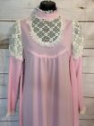 vintage ilgwu dress Pink Prairie Size 7 Stains Bagx1