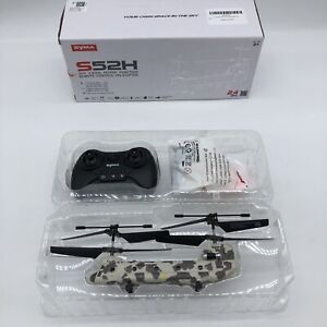 SYMA Remote Control Helicopter, S52H Military Transport RC Helicopter Open Box