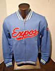 MLB Montreal Expos full zip pro Camden Track Jacket Sweatshirt Men's Med n w tag