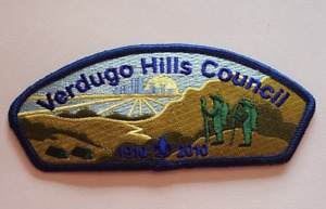 Verdugo Hills Council Shoulder Patch, 1910 2010