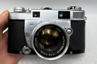 Minolta Super A 35mm Rangefinder Camera w/ Super Rokkor 50mm F1.8 Lens *Seized*