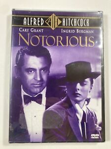 Notorious (DVD,1999) Cary Grant Ingrid Bergman Alfred Hitchcock New