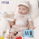 IVITA 16'' Full Silicone Reborn Baby Doll Cute Baby Boy Birthday Gift 2100g Toy