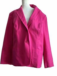 LAFAYETTE  148 New York S 16  Blazer Stretch Cotton Pink Jacket