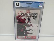 Thunderbolts #1 CGC 9.8 2013 Tedesco Cover Punisher Red Hulk Marvel 2013