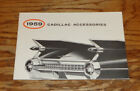1959 Cadillac Accessories Sales Brochure 59 Fleetwood Eldorado Deville Seville