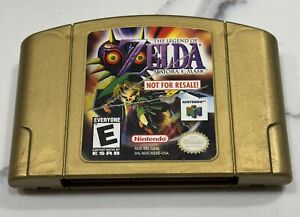 The Legend of Zelda: Majora's Mask (N64) Not For Resale NFR TESTED FAST SHIPPED