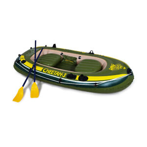 CHEETAH NEW Inflatable Commercial PVC Dingy Raft Fishing Platform Boat 3-4