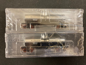 N Scale Micro Trains Special Run 13-80 Milwaukee Solvay Coke Company 2-Pack