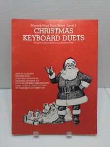New ListingChristmas Keyboard Duets Sheet Music Song Book Piano Series Level 1          M38