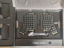 New open box Ergodox EZ Glow keyboard w tent kit & wrist rests, Cherry MX Blues