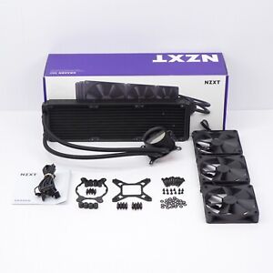 NZXT Kraken 360mm AIO CPU Liquid Cooler w/ LCD Display (RL-KN360-B1) COMPLETE!