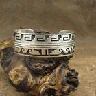Sterling Silver Southwest Hopi Cuff Bracelet by Aaron Honanie+