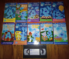 Blues Clues VHS Lot Of 11 Vintage Orange & Black Tapes Nick Jr Nickelodeon