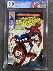 Marvel Comics Spider-Man #361 Newsstand 4/92 CGC 9.0 1st Carnage