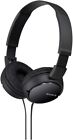 New ListingWired On-Ear Headphones, Sony ZX Series Black MDR-ZX110, 7.87 x 1.81 x 5.87 inch