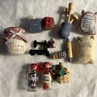 doll house miniatures Food General Store Items Jelly Beans Cookies Sewing 13 Lot