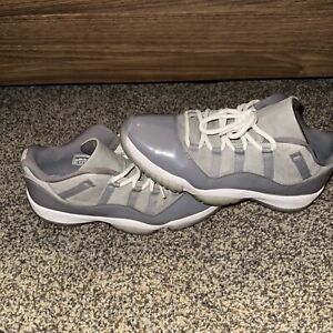Size 12 - Jordan 11 Retro Low Cool Grey 2018