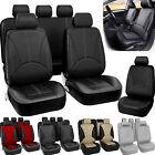 For Toyota RAV4 Leather Front Rear Car Seat Covers 2/5-Seats Protector Full Set