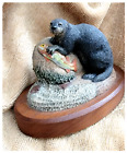 Hamilton bronze figurine: The Otter