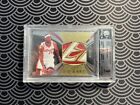 2008-09 Exquisite LeBron James Game Used Prime Jersey Cavaliers Logo 44/50 BGS 9