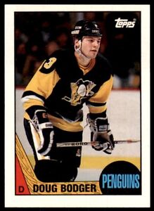 1987-88 Topps Doug Bodger Hockey Cards #125