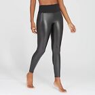 ASSETS by SPANX Women's All Over Faux Leather Leggings - Black XL